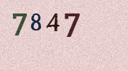 Visual Confirmation Security Code