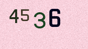 Visual Confirmation Security Code