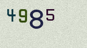 Visual Confirmation Security Code