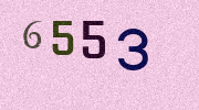 Visual Confirmation Security Code