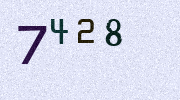 Visual Confirmation Security Code