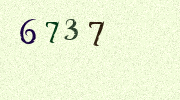 Visual Confirmation Security Code