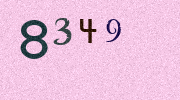 Visual Confirmation Security Code