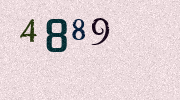 Visual Confirmation Security Code