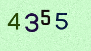 Visual Confirmation Security Code