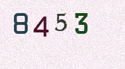Visual Confirmation Security Code