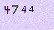 Visual Confirmation Security Code