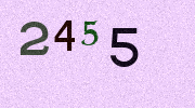 Visual Confirmation Security Code