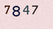 Visual Confirmation Security Code