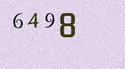 Visual Confirmation Security Code