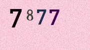 Visual Confirmation Security Code
