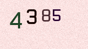 Visual Confirmation Security Code