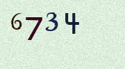 Visual Confirmation Security Code
