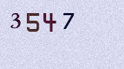 Visual Confirmation Security Code