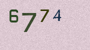 Visual Confirmation Security Code