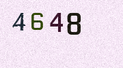 Visual Confirmation Security Code