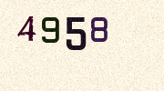 Visual Confirmation Security Code