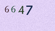 Visual Confirmation Security Code
