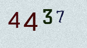 Visual Confirmation Security Code