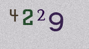 Visual Confirmation Security Code