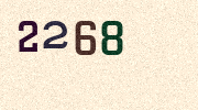 Visual Confirmation Security Code