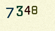 Visual Confirmation Security Code