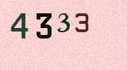 Visual Confirmation Security Code