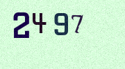 Visual Confirmation Security Code
