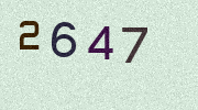 Visual Confirmation Security Code