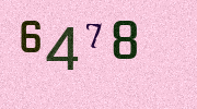 Visual Confirmation Security Code