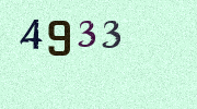 Visual Confirmation Security Code