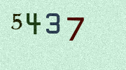 Visual Confirmation Security Code