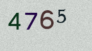 Visual Confirmation Security Code
