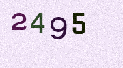 Visual Confirmation Security Code