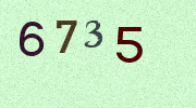 Visual Confirmation Security Code