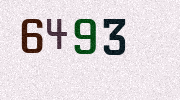 Visual Confirmation Security Code
