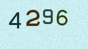 Visual Confirmation Security Code