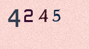 Visual Confirmation Security Code