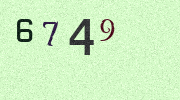 Visual Confirmation Security Code