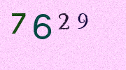Visual Confirmation Security Code