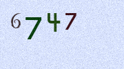 Visual Confirmation Security Code