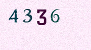 Visual Confirmation Security Code
