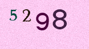 Visual Confirmation Security Code