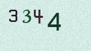 Visual Confirmation Security Code