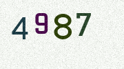 Visual Confirmation Security Code