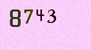Visual Confirmation Security Code