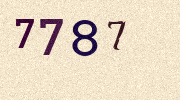 Visual Confirmation Security Code