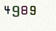 Visual Confirmation Security Code