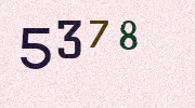 Visual Confirmation Security Code