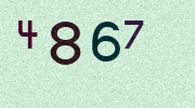 Visual Confirmation Security Code